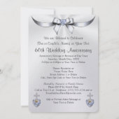 Faire-part de mariage chrétien pour anniversaire d (Dos)