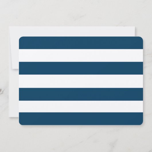 Faire-part de mariage chrétienne nautique (Dos)