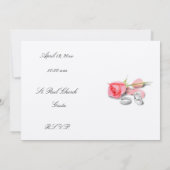 Faire-part de mariage classique (Dos)