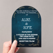 FAIRE-PART DE MARIAGE CLASSIQUE (In situ (ordinateur de poche))