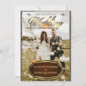 Faire-part de mariage classique (Devant)