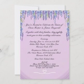 Faire-part de mariage classique