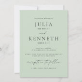 Faire-part de mariage classique classique classiqu (Devant)