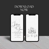 Faire-part de mariage classique et moderne