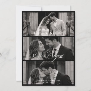 Faire-Part de Mariage Classique Nous nous sommes M