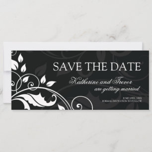 Faire-part de mariage "Classy" pour annoncer la da