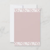 Faire-part de mariage Climax Dahlia Kidds (Dos)