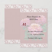 Faire-part de mariage Climax Dahlia Kidds (Devant / Derrière)