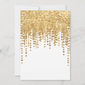 Faire-part de mariage | Confetti Parties scintilla (Dos)