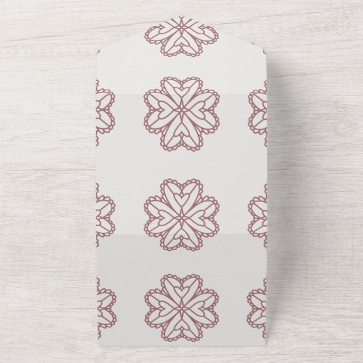 Faire-part de mariage coussin de collection Talk (Dehors)