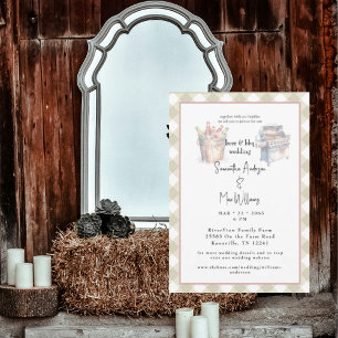 Faire-part de mariage Cream Beer & BBQ