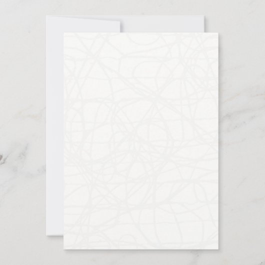 Faire-part de mariage créative (Dos)