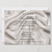 Faire-part de mariage crème Set (Dos)