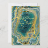 Faire-part de mariage cristal (Devant)