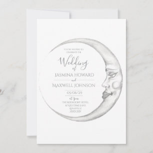 Faire-part de mariage Croissant de Lune