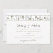 Faire-part de mariage Custom_Monogramme (Devant)