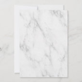 Faire-part de mariage d'affaires tout simplement é (Dos)