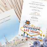Faire-part de mariage d'Affiches de bienvenue Vega<br><div class="desc">Découvrez le coeur de l'animation avec notre faire-part de mariage "Iconic Vegas Affiche de bienvenue", qui offre un mélange unique de charme classique et de modernité. L'invitation présente le légendaire panneau "Welcome to Fabulous Las Vegas", symbole de la vie urbaine animée et des festivités animées qui attendent vos invités. L'attrait...</div>