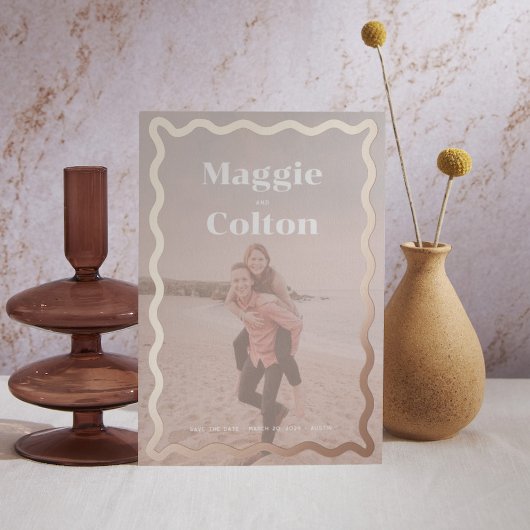 Faire-part de mariage Daisy