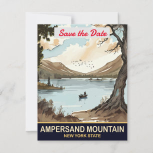 Faire-part de mariage d'Ampersand Mountain New Yor