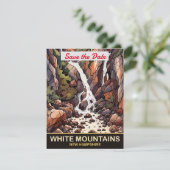 Faire-part de mariage dans les White Mountains New (Debout devant)