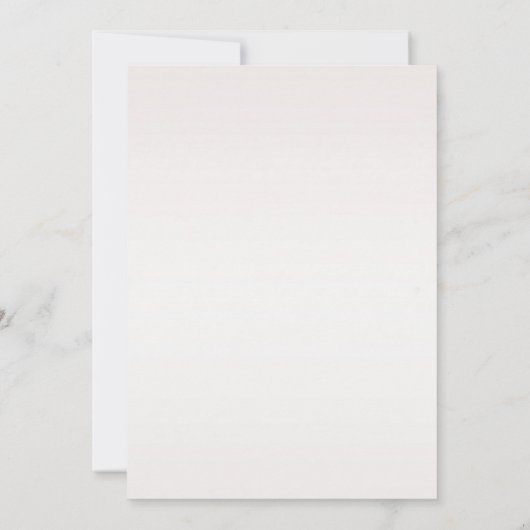 Faire-part de mariage d'aquarelle d'orchidées (Dos)