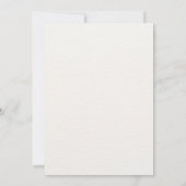 Faire-part de mariage d'aquarelle rose (Dos)