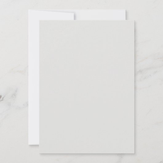 Faire-part de mariage d'aquarelle rustique botaniq (Dos)