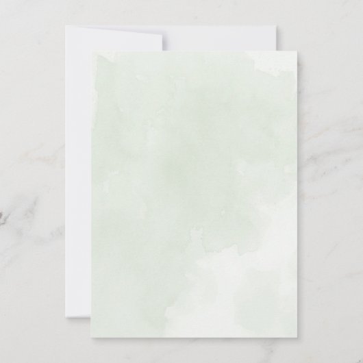 Faire-part de mariage d'arbre (Dos)