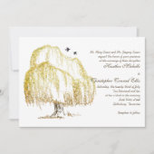 Faire-part de mariage d'arbre généalogique d'autom (Devant)