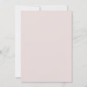 Faire-part de mariage d'arc moderne et minimaliste (Dos)