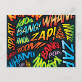 Faire-part de mariage d'art de la bande dessinée (Dos)