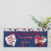 Faire-part de mariage de baseball MODÈLE (Debout devant)