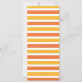 Faire-part de mariage de billets de football (Dos)