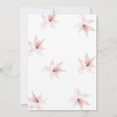 Faire-part de mariage de Bohême de la Marine (Dos)