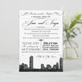 faire-part de mariage de Boston (Debout devant)