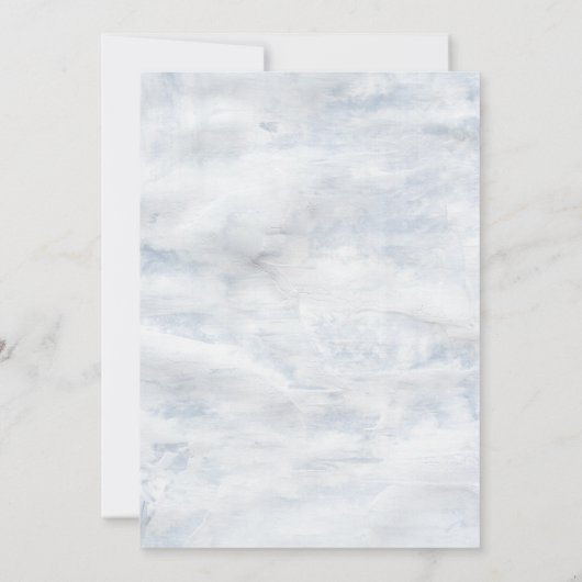 faire-part de mariage de botanique rustique (Dos)