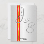 Faire-part de mariage de camouflage numérique mari (Dos)