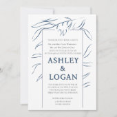 Faire-part de mariage de canopée romantique Dream (Devant)