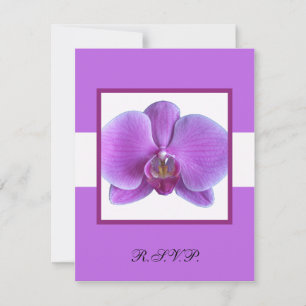 Faire-part de mariage de carte de réponse RSVP Orc