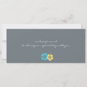 Faire-part de mariage de carte d'embarquement (Dos)