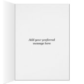 faire-part de mariage de carte plié par plage (Intérieur (Droit))