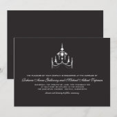 Faire-part de mariage de Chandlier (Devant / Derrière)