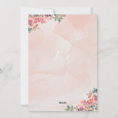 faire-part de mariage de charme rustique (Dos)