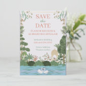 Faire-part de mariage de conception de Mughal (Debout devant)