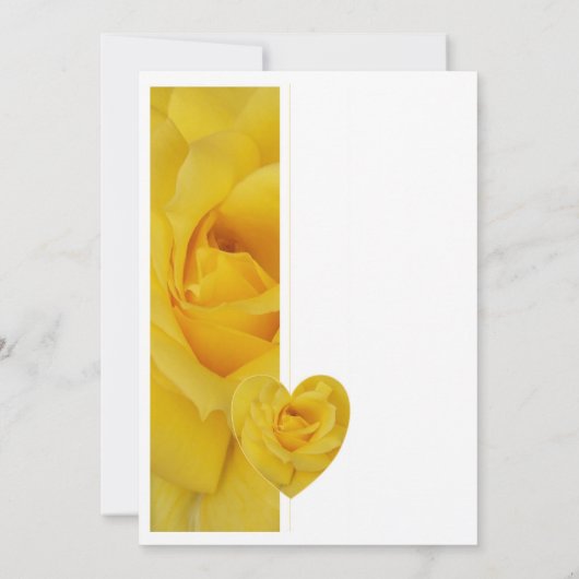 Faire-part de mariage de conception du coeur rose  (Dos)