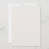 Faire-part de mariage de cottage moderne, beaux-ar (Dos)