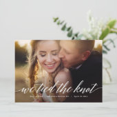 Faire-part de Mariage de couleur modifiable de scr (Debout devant)