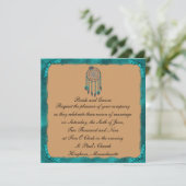 Faire-part de mariage de coutume de Dreamcatcher (Debout devant)