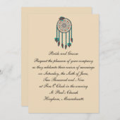 Faire-part de mariage de coutume de KRW (Devant / Derrière)